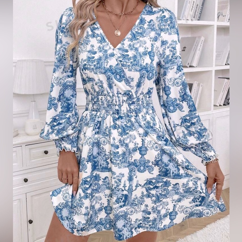 NWOT Women's Printed Dress